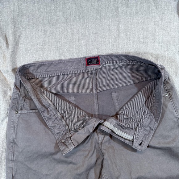 UNTUCKit Pants Mens 35x32 Gray Straight Fit‎ Stretch Pima Cotton Casual Chinos - Picture 3 of 12
